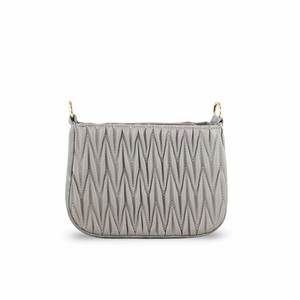 Bolso de hombro gris informal elegante - Product Image 1