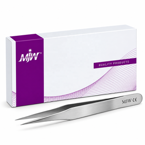 Pinzas de tejido finas y puntiagudas de acero inoxidable, pinzas quirúrgicas de precisión para el pulgar, instrumento médico quirúrgico con certificación CE e ISO 13485 - Product Image 5