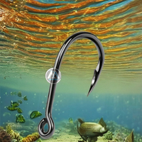 Crochets en acier inoxydable robustes pour la pêche sur glace et à la traîne à haute teneur en carbone résistant à la corrosion Caractéristiques étanches