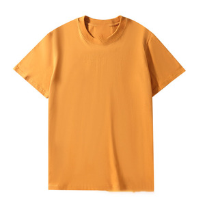 Camiseta de algodón de cuello redondo de 230g para hombre, con diseño de logotipo personalizado OEM bordado e impreso, camiseta publicitaria de manga corta para verano. - Product Image 2