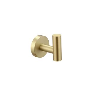 Set di 5 Accessori Bagno in Acciaio Inox Spazzolato Oro, Portasciugamani e Portaoggetti Premium per il Tuo Bagno - Product Image 4
