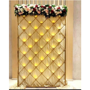 Una puerta de entrada decorativa hecha de fibra - Product Image 2