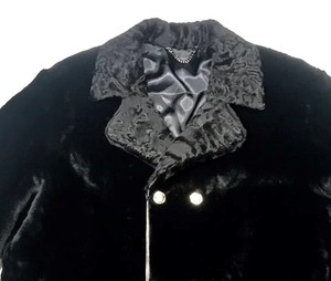 Men's Premium Genuine Leather Shearling <b>Jacket</b> Winter Fur <b>Lined</b> Aviator Coat Luxury Warm Biker Outerwear Style - Product Image 2