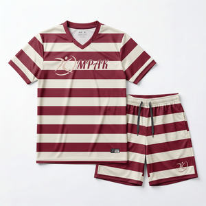 Wholesale Custom Rose Gold <b>Tie</b>-<b>Dye</b> Volleyball Shirt And Shorts Set OEM Anti-Shrink Team Uniform Sublimation Activewear - Product Image 1