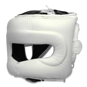 RTS Wholesale Price Custom Logo With Genuine Leather Boxing Set <b>Training</b> And Sparring Gloves <b>Head</b> Guard & Groin Guard AS-SP-4804 - Product Image 3