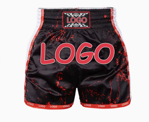 Pantalones Cortos Deportivos Personalizados para Equipos, Pantalones Cortos de Boxeo, Pantalones Cortos de Muay Thai, Pantalones Cortos de Artes Marciales - Product Image 4