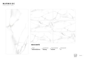 Luxury Premium Modern Glossy Porcelain Tiles Size 600X1200 Large Format Floor <b>Wall</b> Tiles For Design - Product Image 5