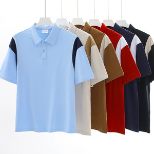 เสื้อโปโลผู้ชายราคาถูก พิมพ์ลายโลโก้ตามสั่ง ผ้าฝ้าย เสื้อโปโลปักโลโก้ตามสั่ง เสื้อผ้าผู้ชายไซส์ใหญ่พิเศษ เสื้อเชิ้ตผู้ชาย - Product Image 3