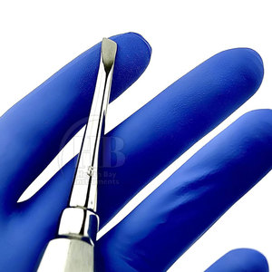 Ensemble d'élévateurs dentaires manuels professionnels de qualité médicale, construction en acier inoxydable résistant à la corrosion, certifié CE - Product Image 5