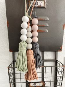 Handmade Decorative Beaded Hanging Garland for Christmas Home Wall Decor Wholesale by Curio Craft - Product Image 4