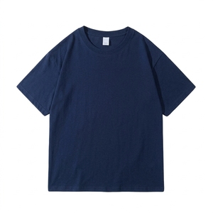 T-shirt en coton 100 % pour homme, personnalisable avec logo, couleur unie, coupe ample, grande taille, pour fitness et entraînement, très grande taille, décontracté, vente en gros - Product Image 5