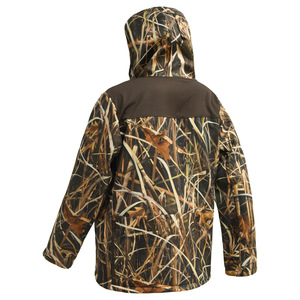 Veste de chasse unisexe en softshell à imprimé camouflage pour l'hiver, imperméable, coupe-vent, respirante, à manches longues, avec capuche, pour les activités de plein air - Product Image 6
