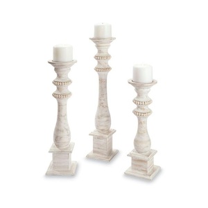 Porte-bougie en bois artisanal pour de magnifiques arrangements de bougies, accents décoratifs pour la maison, tables de restaurant, décorations festives et cadeaux - Product Image 6