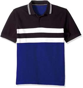 Polos de doble tono de alta calidad al por mayor ropa de hombre 100% algodón personalizado bordado Polo camiseta - Product Image 1