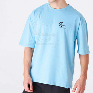เสื้อยืดและกางเกงขาสั้นผู้ชายผ้าฝ้ายออกแบบโลโก้ตามสั่งขายดี ชุดเสื้อยืดและกางเกงขาสั้นสองชิ้นระบายอากาศได้ดี สำหรับขายออนไลน์ - Product Image 2