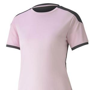 Venta al por mayor caliente de moda 100% algodón mujeres camisetas de alta calidad transpirable camisetas de color personalizado de alta calidad mujeres camisetas - Product Image 4