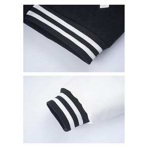 Blousons universitaires pour hommes et garçons, style Letterman, avec manches en toile, veste de baseball, style rétro, athlétique, streetwear, vêtement d'extérieur décontracté - Product Image 6