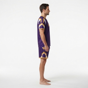 Ensemble de maillots de football personnalisés, uniforme sportif d'équipe, coupe ample, pour l'entraînement, la pratique et les tenues de club - Product Image 5