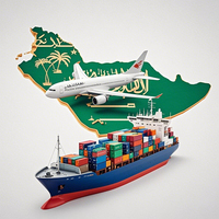 Agent de transit maritime DDP le plus performant pour conteneurs 20/40GP, expédition de Chine vers l'Arabie Saoudite, livraison porte-à-porte, agent d'expédition FBA
