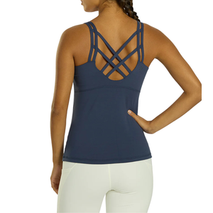 Tops de yoga pour femmes Prix de gros Personnalisable Tissu de la meilleure qualité Échantillon gratuit - Product Image 5