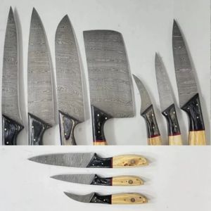 Ensemble de couteaux de chef polyvalents pour cuisines domestiques, cuisson en restaurant et préparation quotidienne efficace des aliments pour la vente en gros - Product Image 4