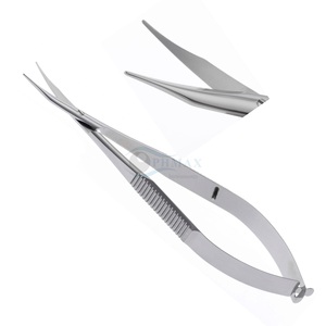 Tijeras Shepard Westcott UP con Hoja Dentada Ligeramente Curvada de Acero Inoxidable Reutilizables de Alta Calidad para Cirugía Ocular - Product Image 1