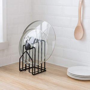 Soporte Metálico para Tablas de Cortar, Escurridor de Platos, Estante de Alambre de Hierro para Ollas y Sartenes, Organizador de Utensilios de Cocina en Venta - Product Image 1