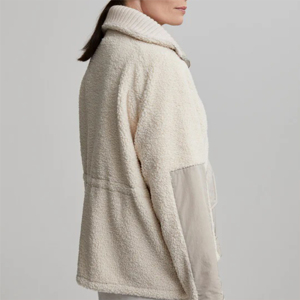 Chaqueta de Mujer de Lana Sherpa OEM ODM, Chaqueta Sherpa de Alta Calidad, Chaqueta de Mujer con Cierre de Cremallera para Invierno - Product Image 6