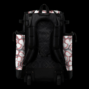 Nylon 50-70L Baseball Gear Bag Backpack with Fence Hook <b>Shoe</b> Pocket Helmet <b>Holder</b> & Multi-Functional Storage Compartments - Product Image 2