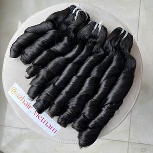 Cheveux vierges vietnamiens de qualité SDD, très vendus, ondulés Funmi, boucles rebondissantes, mèches de cheveux humains de haute qualité - Product Image 4