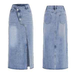 Jupe midi en satin pour femme, taille haute, fluide, élégante, pour soirée ou tenue décontractée, style haut de gamme - Product Image 3