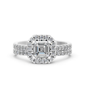 Anillo de Plata 925 con Diamante de Laboratorio para Mujer, Certificado IGI, RJC, ODM, OEM, Fabricante de Joyería Fina Ética, Venta al Por Mayor E201145_WB300953 - Product Image 2