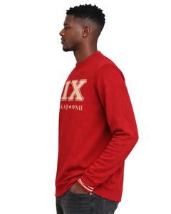 Maglione personalizzato Kappa Alpha Psi in ciniglia, abbigliamento per fraternità greca con lavorazione di alta qualità, stile classico e vestibilità comoda. - Product Image 3