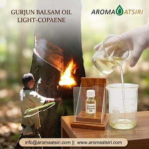 Aceite de Gurjun de Indonesia Aroma Atsiri, Grado Superior, Copaeno Ligero, 100% Puro, Destilado al Vapor, Dipterocarpus Spp, Fragancia de Alta Pureza - Product Image 2