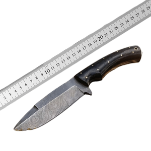 High Quality Damascus Steel Outdoor Hunting/<b>Camping</b>/Skinning Knife Straight Bulk Supply Custom Options for USA/Europe Wholesale - Product Image 6