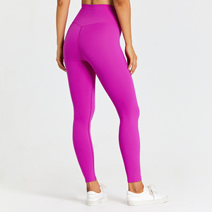 New Arrival 2026 Yoga Gym High Waisted Workout Custom Fitted <b>Leggings</b> <b>With</b> <b>Pocket</b> Yoga <b>Leggings</b> - Product Image 3
