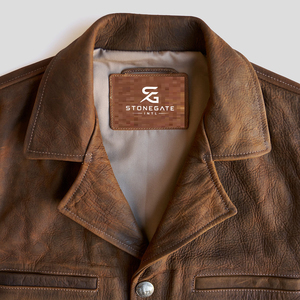 Men's Genuine <b>Leather</b> <b>Vest</b> Custom Adults Wholesale ODM Motorcycle Sleeveless <b>Biker</b> Jacket Vintage Casual Premium Outerwear 2026 - Product Image 4