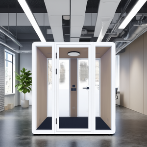 Cabines Acoustiques Duo HIPOD pour Bureau – Poste de Travail Privé Intérieur pour Appels Téléphoniques – Améliore l'Isolation Sonore du Bureau - Product Image 3