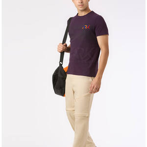 Créez votre propre logo sur un t-shirt pour homme, col rond, style streetwear et décontracté, nouveau design. - Product Image 3