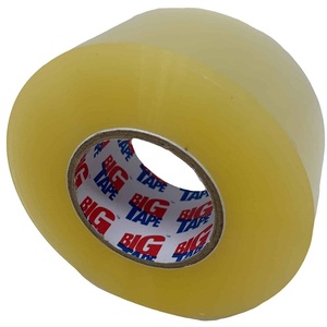 เทป BOPP ขนาด 45 มม.*50 ม. แบบด้านเดียว กาวไวต่อแรงกด ทนความร้อน ป้องกันไฟฟ้าสถิต ใช้กับน้ำ กาวร้อนละลาย สำหรับปิดผนึกกล่อง - Product Image 1