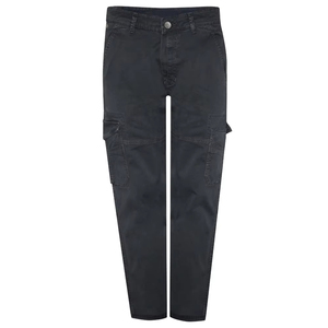 Pantalon cargo rétro streetwear, coupe ample, coton, multi-poches, lavage vintage, pantalon cargo tendance urbaine, pantalon cargo unisexe - Product Image 4