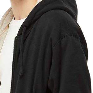 Sherpa <b>Lined</b> Zip Hooded Sweatshirt Warm Full Zip Hoodie Soft <b>Fleece</b> <b>Lined</b> <b>Jacket</b> Comfortable Winter Casual Outerwear for Men - Product Image 4