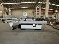 Scie à table coulissante professionnelle pour le travail du bois, machine à scier le bois efficace