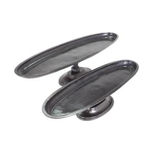 Accesorios para el Hogar, Bandeja Decorativa para Servir Dátiles con Soporte, Bandejas Metálicas para Exhibir Frutas, Decoración para Mesa de Fiesta - Product Image 4