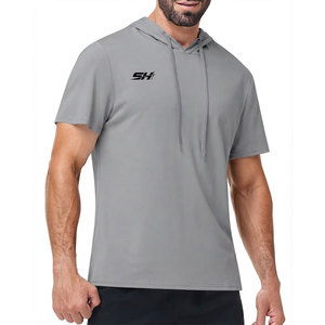 Enhance Mobility Stretchable Men's Training Hoodie Latest Trending Stylish Fitness Apparel Skin Friendly Formal Casual Wear - Product Image 1