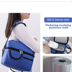 Sac isotherme pour le déjeuner réutilisable Wilson Factory Direct avec logo personnalisé - Product Image 3