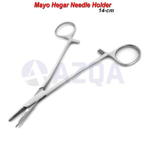 Stainless Steel Mayo Hegar Needle <b>Holder</b> Locking Forceps Premium Dental Surgical Veterinary Instrument - Product Image 4