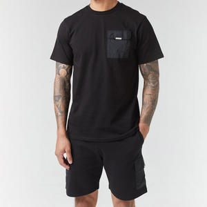Nouveauté : Ensemble T-shirt et short pour homme en coton 100% de haute qualité, style hip-hop, séchage rapide, best-seller - Product Image 3