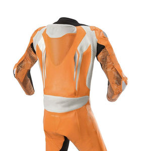 Dernières conceptions, combinaison de moto en cuir véritable respirante, imperméable, coupe-vent, imprimée, pour la course automobile et le motocross - Product Image 4