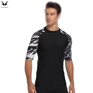 Camisetas Deportivas de Manga Corta con Cuello Redondo, Compresión, Ligeras y Ecológicas, de la Mejor Calidad 2026, para Hombres, Ideales para MMA, Fitness y Running - Product Image 2